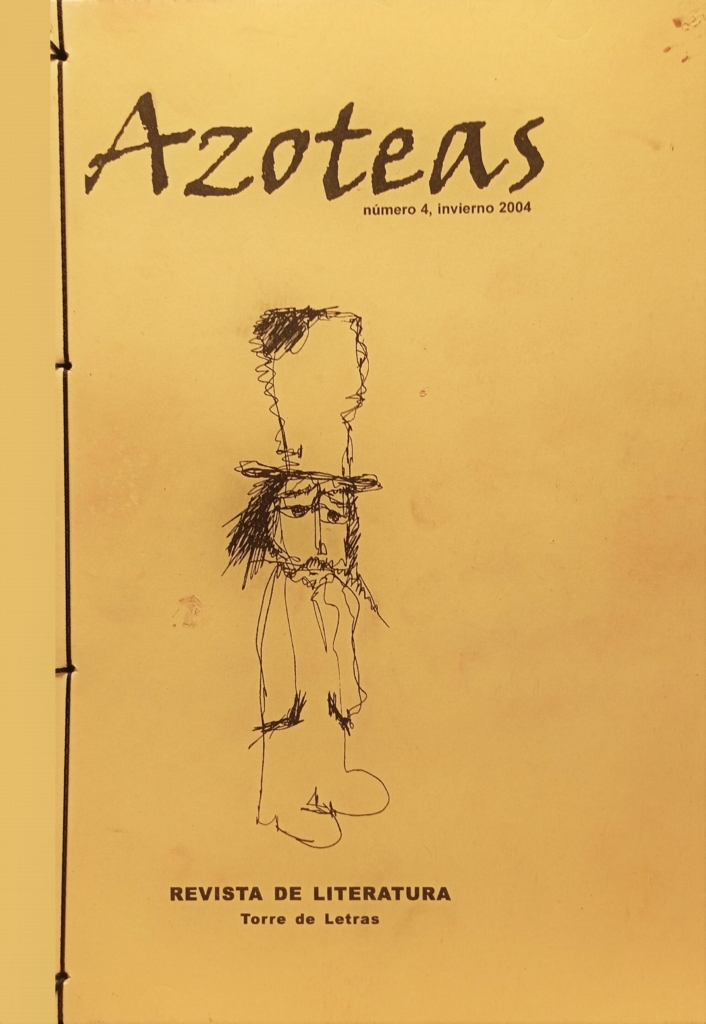 Cubierta de la Revista Azoteas, no. 4, 2004.